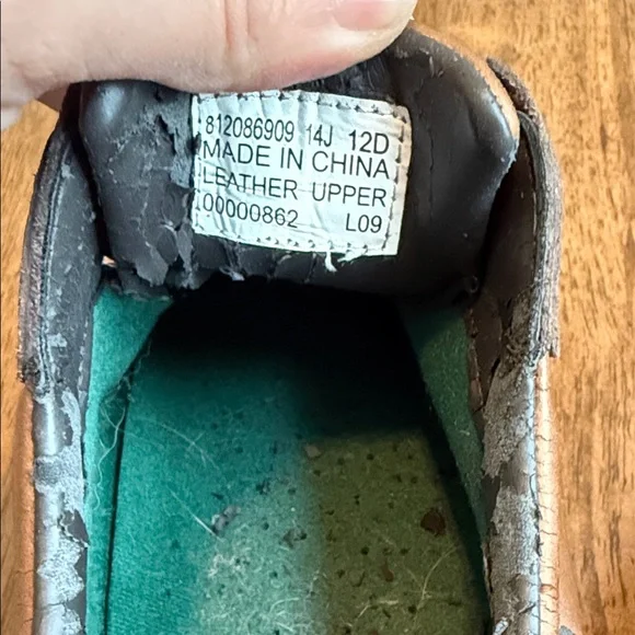 Polo by Ralph Lauren Mens Kewzip Brown Leather Duck Shoe - Picture 7 of 7